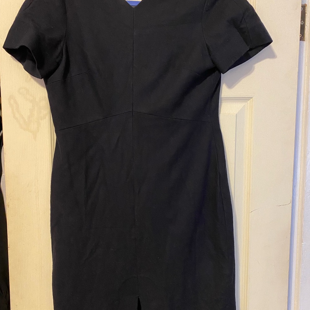 COS Black Mini Dress with Short Sleeves
